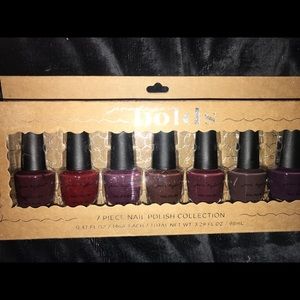 JENA TAYLOR BOLDS 7 PIECE NAIL POLISH COLLECTION